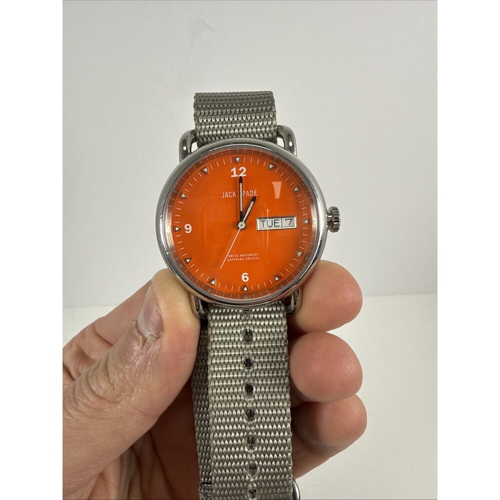 JACK SPADE MEN'S UNISEX 0029 SWISS MOVEMENT WATCH - Needs Batteries
